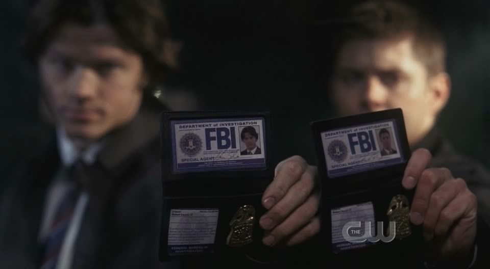 Sam ve Dean'in sahte FBI kimlikleri