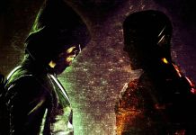 Flash vs. Arrow Bölümünden İlk Fotoğraflar Yayınlandı! Arrow-Flash