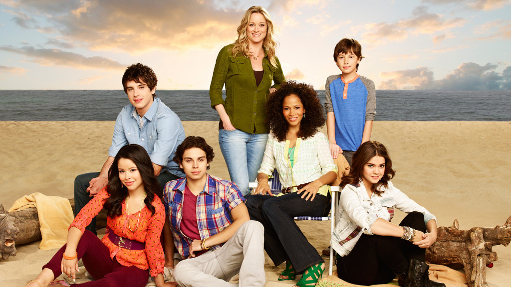THE FOSTERS - ABC Family's "The Fosters" stars Cierra Ramirez as Mariana, David Lambert as Brandon, Jake T. Austin as Jesus, Teri Polo as Stef, Sherri Saum as Lena, Hayden Byerly as Jude and Maia Mitchell as Callie. (ABC FAMILY/Andrew Eccles)