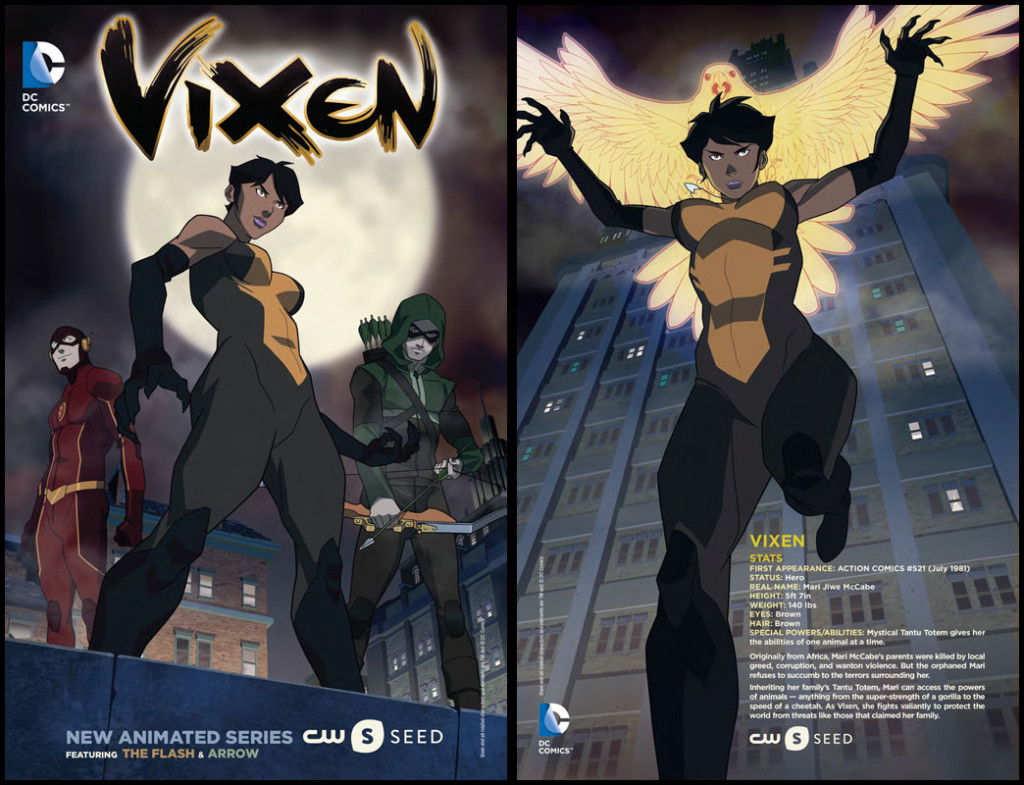 Vixen -- Image: VIX_PROMO__s_1.2 -- Pictured: Vixen on CW Seed -- Photo: The CW -- ÃÂ© 2015 The CW Network, LLC. All Rights Reserved