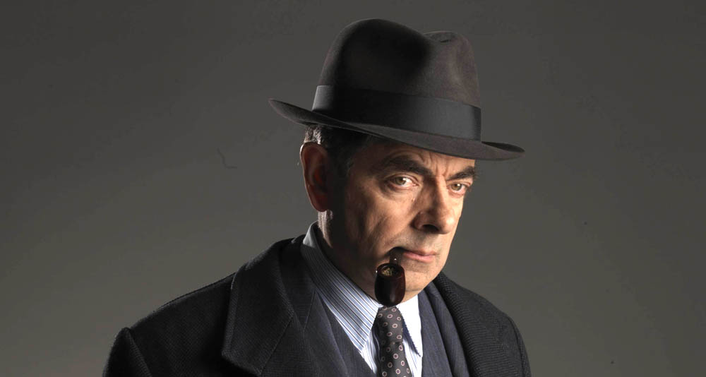 ITV has commenced filming Maigret Sets A Trap one of two stand-alone dramatic films featuring the legendary French fictional detective Jules Maigret, played by Rowan Atkinson. This image is the copyright of ITV and must be used in relation to Maigret. Photographer John Rogers.