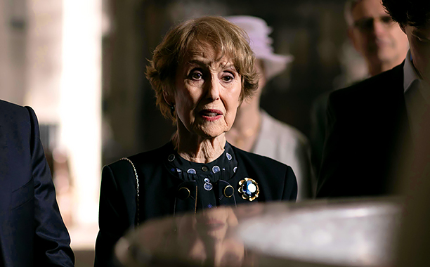 Sherlock, Season 4 premieres January 1, 2017 on MASTERPIECE on PBS. Picture shows: Mrs Hudson (UNA STUBBS)