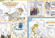 TV Dizilerinden Esinlenen 9 Boyama Kitabı