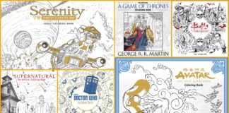 TV Dizilerinden Esinlenen 9 Boyama Kitabı
