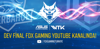 ASUS Wolfteam Ligi Sezon Şampiyonu, FOX Gaming’de Belli Olacak!