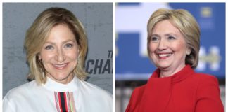 Edie Falco ‘Impeachment: American Crime Story’de Hillary Clinton Rolünde Impeachment: American Crime Story