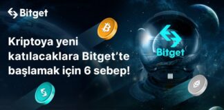 Kriptoya yeni katılacaklara Bitget’te başlamak için 6 sebep!